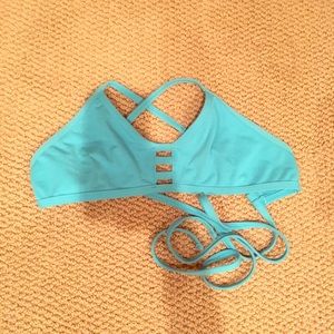 JOYLN Light Blue Bikini Top